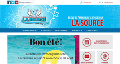 Desktop Screenshot of lasource.csdceo.ca