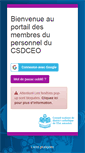 Mobile Screenshot of portail.csdceo.on.ca
