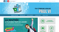 Desktop Screenshot of paulvi.csdceo.ca